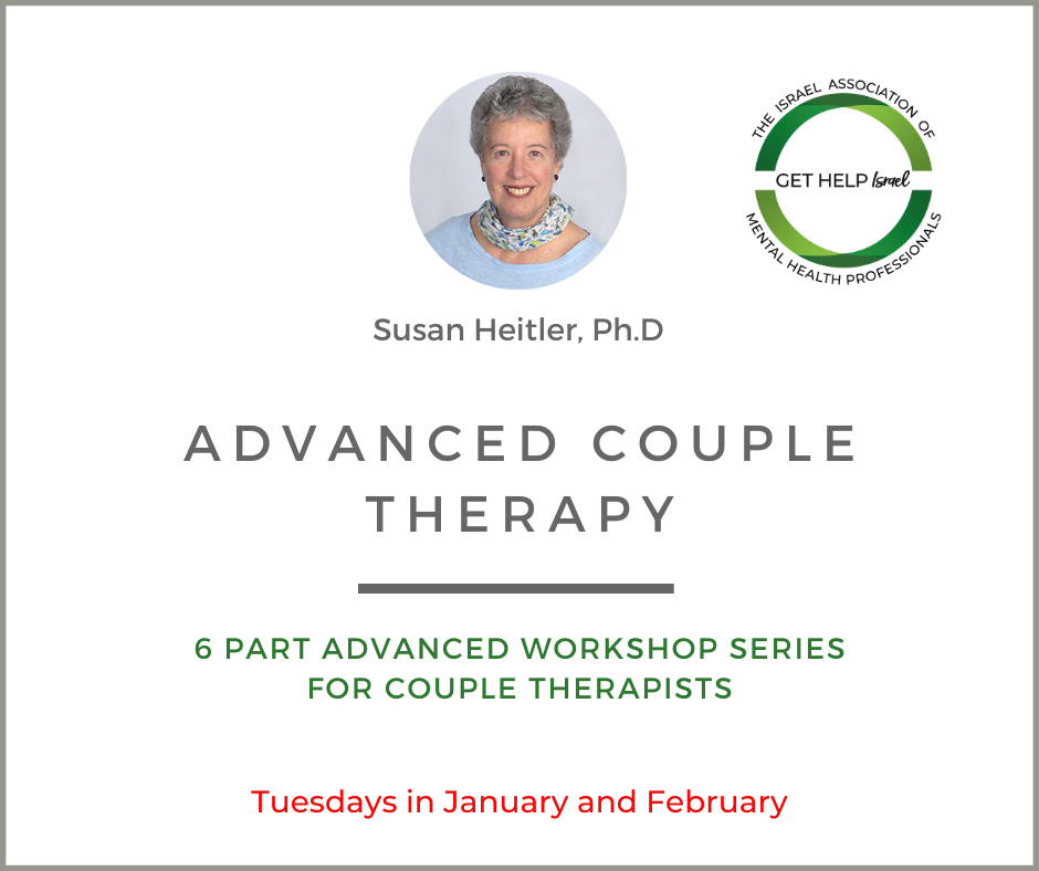 ADVANCED WORKSHOP SERIES ON COUPLES THERAPY SKILLS